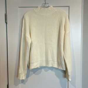 SHEIN cream colored cozy sweater. Size 12.